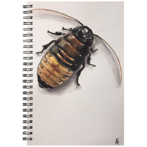 Gromphadorhina portentosa Spiral Notebook